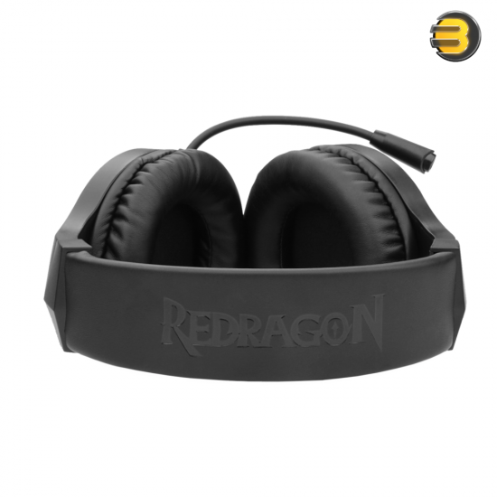 REDRAGON H260 RGB GAMING HEADSET WITH MICROPHONE, WIRED, COMPATIBLE WITH XBOX ONE, NINTENDO SWITCH, PS4, PS5, PCS, LAPTOPS