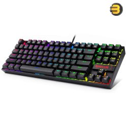 Redragon K552-R KUMARA RAINBOW RGB Backlit Mechanical Gaming Keyboard