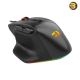 Redragon M806 Bullseye wired RGB gaming mouse with ergonomic natural grip and 7 programmable buttons