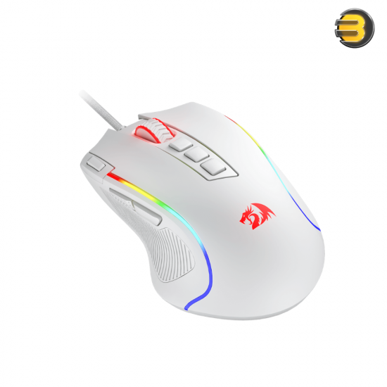 Redragon M612 Predator RGB Gaming Mouse, 8000 DPI Wired Optical Gamer Mouse with 11 Programmable Buttons & 5 Backlit Modes, Software Supports DIY Keybinds Rapid Fire Button