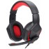 Redragon H220 THEMIS Wired Gaming Headset, Stereo Surround-Sound, Noise Cancelling Over-Ear Headphones with Mic, Volume Control, Red LED Light, Compatible with PC, PS4/3, Xbox One and Nintendo Switch