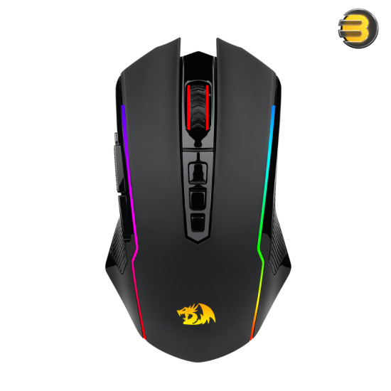 Redragon M914 Wired/2.4G wireless/ BT 3 modes connection RGB backlight gaming mouse