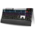 Redragon K563 Surya RGB LED Backlit Mechanical Gaming Keyboard 104 Keys Anti-ghosting with Macro Keys & Wrist Rest, Onboard Macro Recording (Blue Switches)