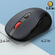 Redragon BM-2638 Wireless Mouse 2400 DPI (BLACK)