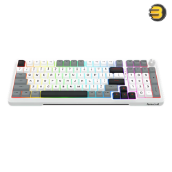 Redragon BRAGI PRO K688-RGB-PRO 3-Mode Wireless Mechanical Keyboard – Gasket-Mounted, Hot-Swappable, RGB Lighting, USB-C