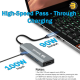 Redragon 4-in-1 USB-C Docking Station – 100W PD & 4K@60Hz HDMI