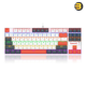 Redragon K552WLR KUMARA Tenkeyless 87‑Key Wired Mechanical Gaming Keyboard — Outemu Red Switches, Rainbow LED Backlight, Anti‑Ghosting, Double‑Shot Keycaps, Metal‑ABS Frame