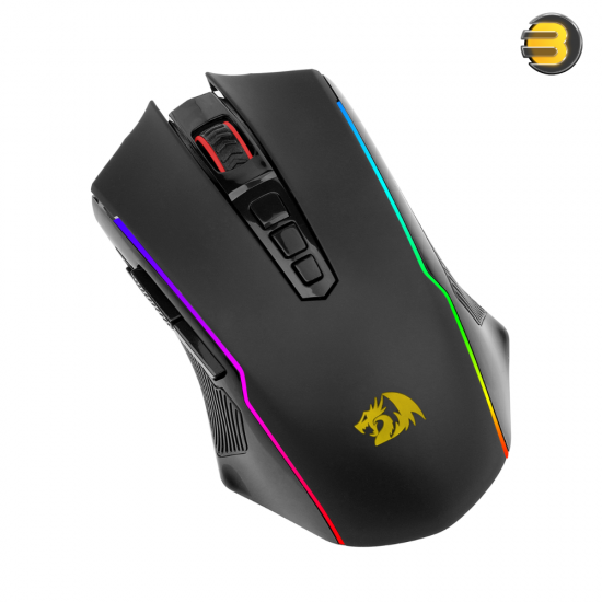 Redragon M914 Wired/2.4G wireless/ BT 3 modes connection RGB backlight gaming mouse