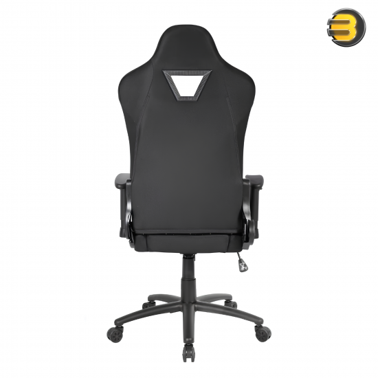 Redragon C313 Heth Gaming Chair – Black Fabric, 2D Adjustable Armrests, Reclining Ergonomic Design with Lumbar & Head Support, 130kg Capacity