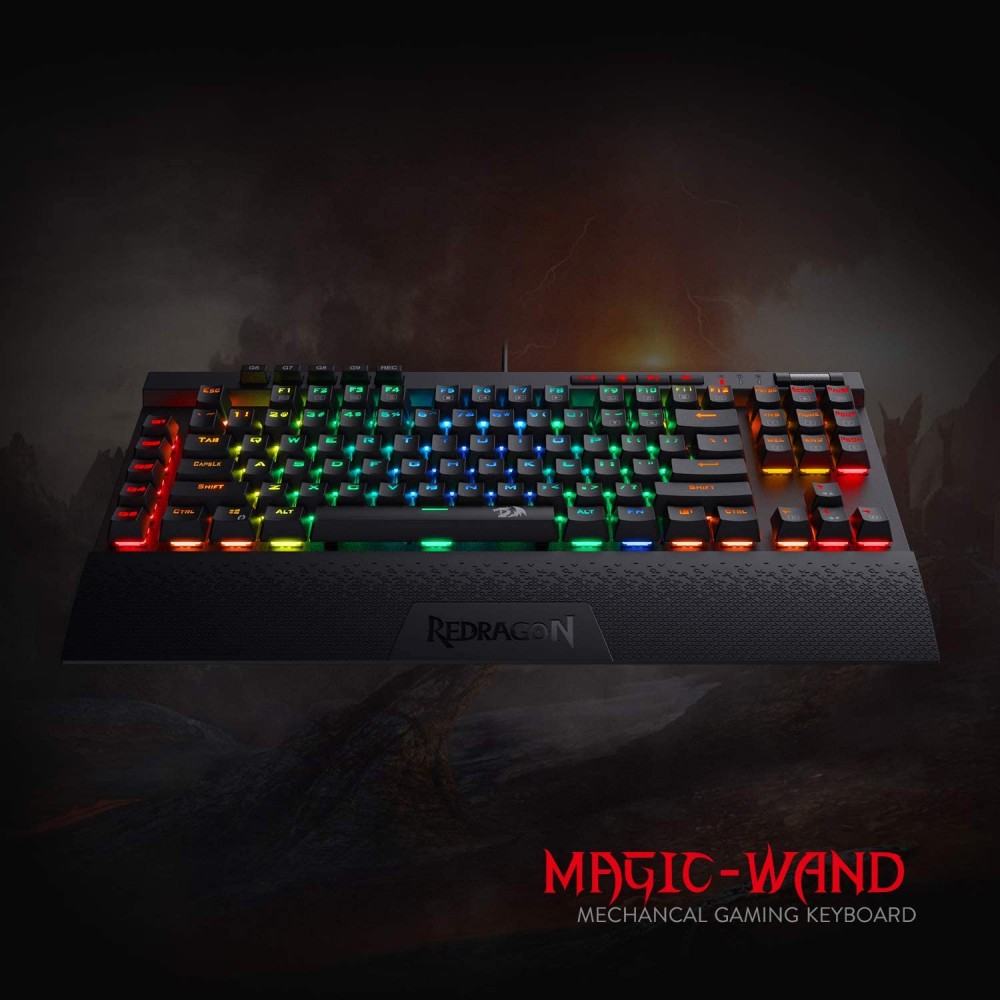 Redragon K587 MagicWand 87 Keys Compact RGB TKL Mechanical Gaming