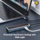 Redragon 4-in-1 USB-C Docking Station – 100W PD & 4K@60Hz HDMI