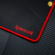 Redragon P012 Mouse Pad with Stitched Edges, Premium-Textured Mouse Mat, Non-Slip Rubber Base Mousepad for Laptop, Computer