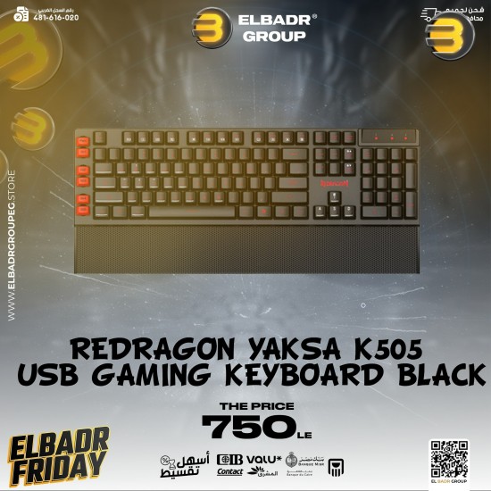 Redragon K505 RGB LED Backlit Gaming Keyboard