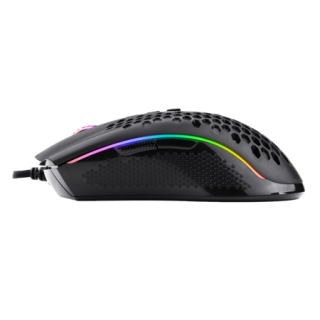 Redragon M808 Storm Lightweight RGB Gaming Mouse, 85g Ultralight Honeycomb Shell - 12,400 DPI Optical Sensor - 7 Programmable Buttons - Precise Registration - Super-Lite Cable