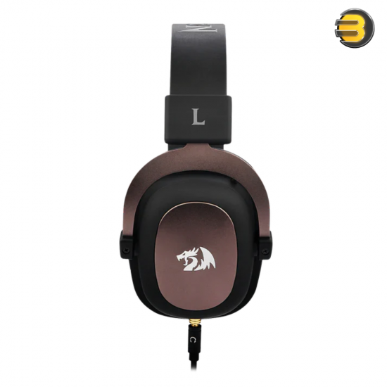 Redragon H510-FB Zeus Wired Gaming Headset – 53mm Drivers & 2.0 Stereo