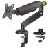 Redragon GMK914 Single Monitor Mount Stand – Gas Spring Arm for 13-32″ Screens, VESA 75/100, C-Clamp & Grommet, 8kg Load Capacity