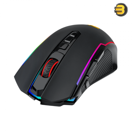 Redragon M914 Wired/2.4G wireless/ BT 3 modes connection RGB backlight gaming mouse