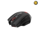 Redragon Shocker M655-KS wireless gaming mouse with ergonomic grip and red LED logo backlight
