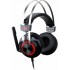 Redragon H601 TALOS 7.1 Channel Surround Stereo Gaming Headset Over Ear Headphones with Mic Individual Vibration Noise Canceling LED Light