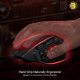 Redragon M811 Aatrox MMO Wired Gaming Mouse – 12,400 DPI Optical Sensor, 15 Programmable Buttons, RGB Lighting, Black