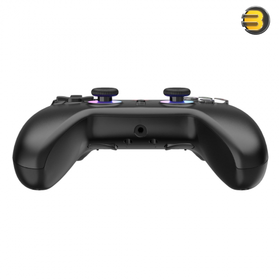 Redragon G820 DarkFlame Wireless Gamepad Controller – Tri-Mode (Bluetooth / 2.4G / USB-C), Hall Effect Joysticks & RGB Lighting – Black
