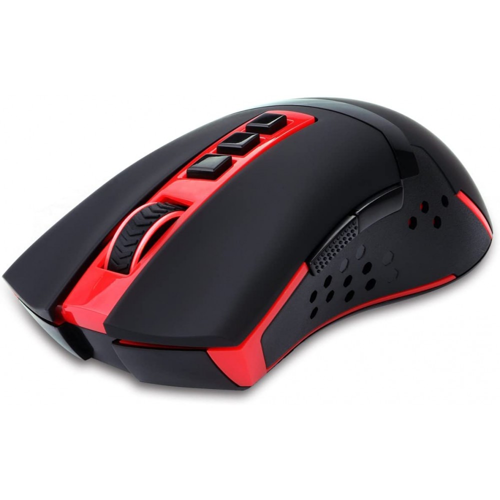 Redragon M692 Wireless Gaming Mouse RED LED Backlit MMO 9 Button