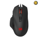 Redragon GAINER M610 Gaming Mouse – 3200 DPI (4 Gear: 1000/1600/2400/3200), 6600FPS 10G Acceleration, 500Hz Polling, 7 Buttons, HUANO Switch, 5 Memory Modes, Adjustable Macro/Light, 180cm Cable, 138.4g