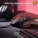 Redragon M806 Bullseye wired RGB gaming mouse with ergonomic natural grip and 7 programmable buttons