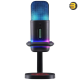 Redragon Echowave GM305 RGB USB Streaming Microphone – Cardioid Condenser, Touch Mute, Gain Control, Plug & Play, Black