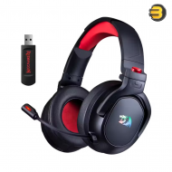 Redragon Hades H838 V2 Wireless Gaming Headset (Black & Red)