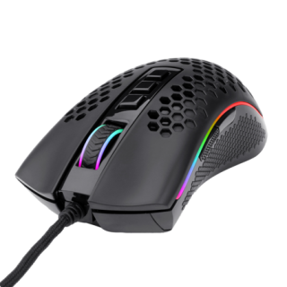 Redragon M808 Storm Lightweight RGB Gaming Mouse, 85g Ultralight Honeycomb Shell - 12,400 DPI Optical Sensor - 7 Programmable Buttons - Precise Registration - Super-Lite Cable