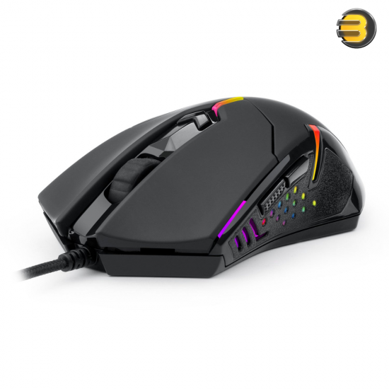 Redragon M601-RGB Gaming Mouse wired with Macro Recording 7200 DPI