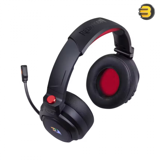 Redragon Hades H838 V2 Wireless Gaming Headset – 7.1 Surround & 25H Battery