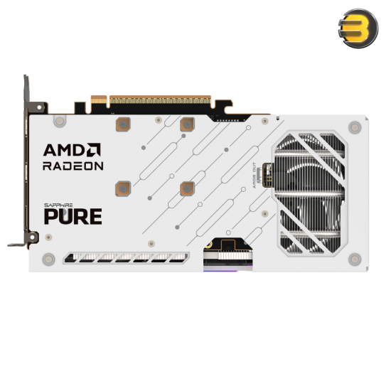 Sapphire PURE RX 9060 XT 16GB GDDR6 GPU — RDNA 4, Boost 3290 MHz, Game 2700 MHz, 2048 SP, 128-bit, 20 Gbps, PCIe 5.0, 2x HDMI 2.1, DP 2.1a, Dual-X Cooler, ARGB, Backplate, 240mm, 170W, Fuse Protected Sapphire PURE RX 9060 XT 16GB GDDR6 GPU — RDNA 4, Boost 3290 MHz, Game 2700 MHz, 2048 SP, 128-bit, 20 Gbps, PCIe 5.0, 2x HDMI 2.1, DP 2.1a, Dual-X Cooler, ARGB, Backplate, 240mm, 170W, Fuse Protected