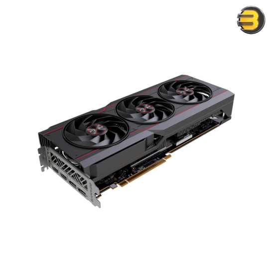 Sapphire PULSE AMD Radeon RX 7900 XTX 24GB GDDR6 Graphics Card — AMD RDNA 3, 2525 MHz Boost Clock, 2330 MHz Game Clock, 6144 Stream Processors, 384-bit Bus, 2x HDMI 2.1, 2x DisplayPort 2.1, PCIe 4.0 x16, Tri-X Cooling, 370W TDP Sapphire PULSE AMD Radeon RX 7900 XTX 24GB GDDR6 Graphics Card — AMD RDNA 3, 2525 MHz Boost Clock, 2330 MHz Game Clock, 6144 Stream Processors, 384-bit Bus, 2x HDMI 2.1, 2x DisplayPort 2.1, PCIe 4.0 x16, Tri-X Cooling, 370W TDP
