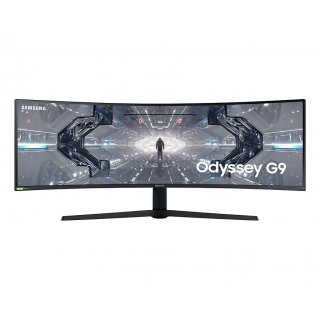 SAMSUNG 49-inch Odyssey G9 - QHD, 240hz, 1000R Curved Gaming Monitor, 1ms, NVIDIA G-SYNC & FreeSync, QLED