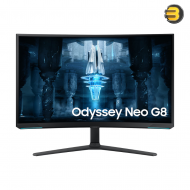 Samsung Odyssey Neo G8 32 Inch 4K UHD 240Hz 1ms Quantum Mini‑LED Curved Gaming Monitor — HDR2000, FreeSync Premium Pro, HDMI 2.1 + DP 1.4, 1000R, 95% DCI‑P3 Samsung Odyssey Neo G8 32 Inch 4K UHD 240Hz 1ms Quantum Mini‑LED Curved Gaming Monitor — HDR2000, FreeSync Premium Pro, HDMI 2.1 + DP 1.4, 1000R, 95% DCI‑P3