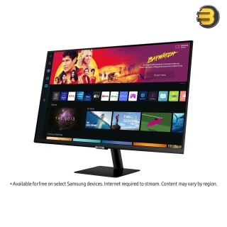SAMSUNG LS32BM700UEXXY 32 INCH UHD Smart Monitor with Speakers and Remote