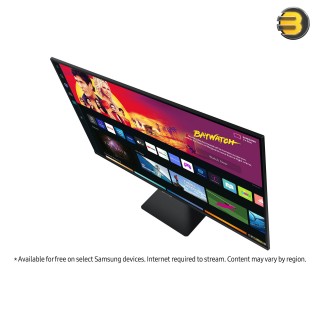 SAMSUNG LS32BM700UEXXY 32 INCH UHD Smart Monitor with Speakers and Remote