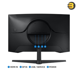 Samsung 27 Inch Odyssey G5 G55C QHD 165Hz Curved Gaming Monitor