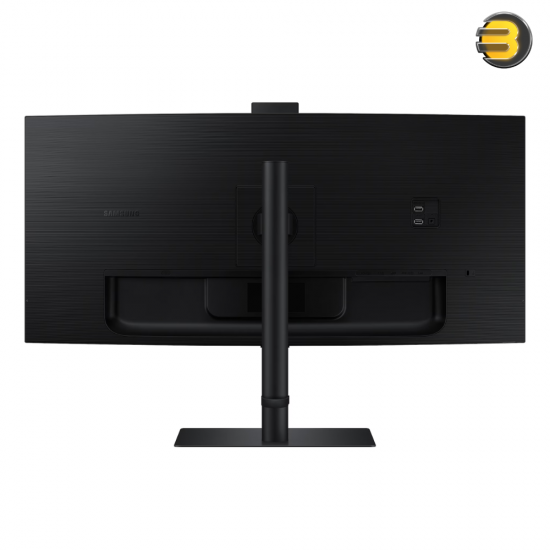 Samsung ViewFinity S6 S65VC 34 Inch Ultra‑WQHD 100Hz Curved VA Monitor — USB‑C 90W, HDR10, FreeSync, 5MP IR Camera, Speakers, KVM, LAN Samsung ViewFinity S6 S65VC 34 Inch Ultra‑WQHD 100Hz Curved VA Monitor — USB‑C 90W, HDR10, FreeSync, 5MP IR Camera, Speakers, KVM, LAN