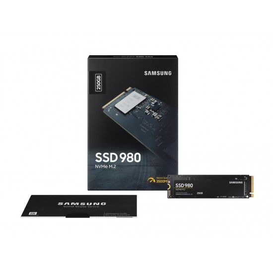 SAMSUNG 980 M.2 2280 250GB PCI-Express 3.0 x4, NVMe 1.4 V-NAND MLC Internal Solid State Drive