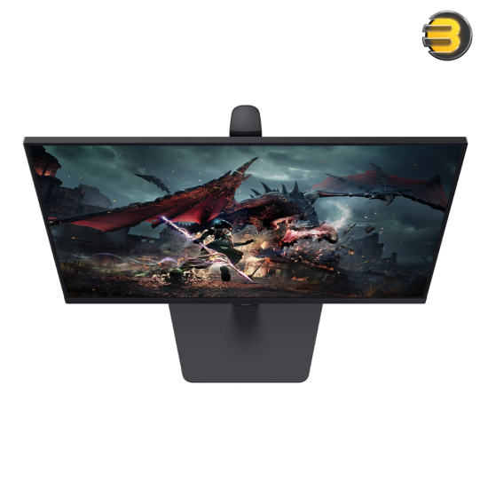 Samsung LS27DG502EMXUE Odyssey G5 G50D 27 Inch Flat Gaming Monitor — QHD 2560x1440 IPS Panel, 180Hz Refresh Rate, 1ms GTG Response Time, VESA DisplayHDR 400, AMD FreeSync, 99% sRGB, Height Adjustable Stand with Tilt, Swivel, Pivot, HDMI 2.0, DisplayPort