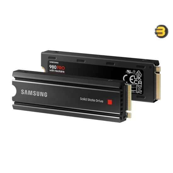 SAMSUNG 980 PRO Heatsink M.2 2280 2TB PCI-Express 4.0 x4 V6(12xL) V-NAND 3bit MLC (SSD) PS5/PC