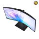 Samsung ViewFinity S6 S65VC 34 Inch Ultra‑WQHD 100Hz Curved VA Monitor — USB‑C 90W, HDR10, FreeSync, 5MP IR Camera, Speakers, KVM, LAN Samsung ViewFinity S6 S65VC 34 Inch Ultra‑WQHD 100Hz Curved VA Monitor — USB‑C 90W, HDR10, FreeSync, 5MP IR Camera, Speakers, KVM, LAN