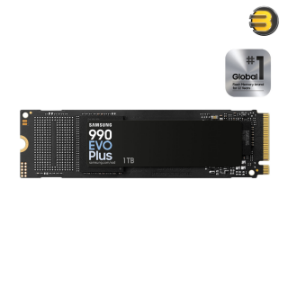 Samsung 990 EVO Plus 1TB PCIe x4 x2 NVMe SSD — Up to