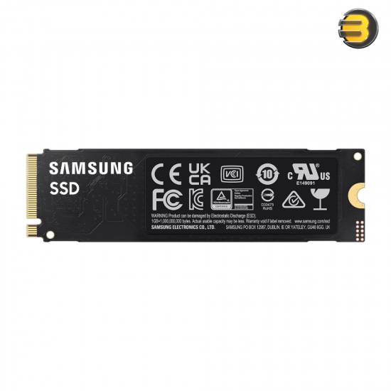 990 EVO PCIe 4.0 NVMe M.2 SSD 1TB — Up to 5,000/4,200 MB/s read/write speeds, Enhanced power efficiency - MZ-V9E1T0BW