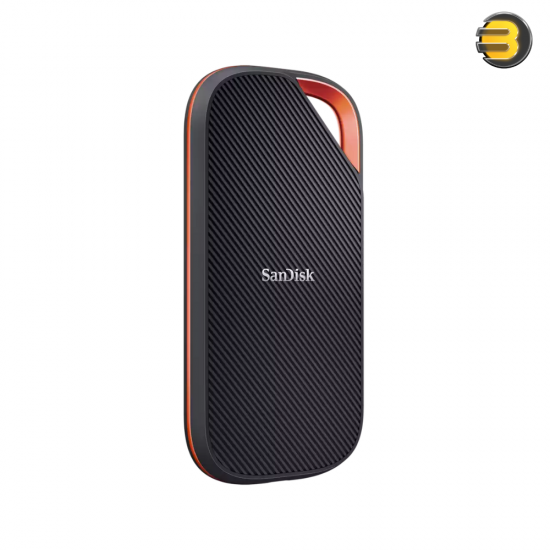 SanDisk 2TB Extreme PRO Portable SSD with USB4, Up to 3800 MB/s Read and 3700MB/s Write, USB-C, USB 3.2, Backwards Compatible, IP65 Water and Dust Resistance