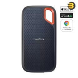 SanDisk 1TB Extreme Portable SSD — Up to 1050MB/s, USB-C, USB 3.2 Gen 2, IP65 Water and Dust Resistance, Updated Firmware - External Solid State Drive
