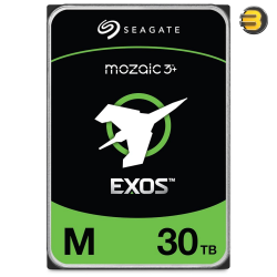 Seagate Exos M 30TB Enterprise HDD – 7200 RPM, CMR, Mozaic 3+ & 512MB Cache